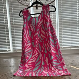 Lilly Pulitzer Pink and Mint Patterned Dress